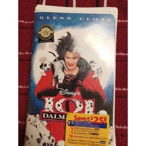 101 Dalmatians (VHS, 1997, Clam Shell) SEALED